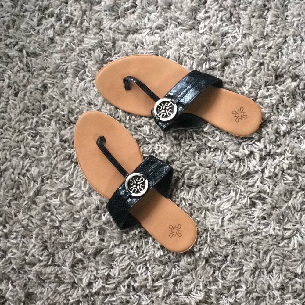 Black sandals